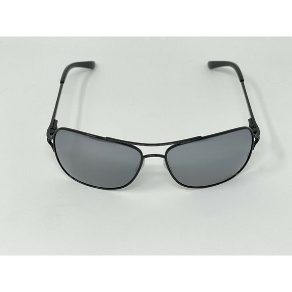 Oakley Conquest OO4101-04 Black Metal Polarized Light Scratches main image 7